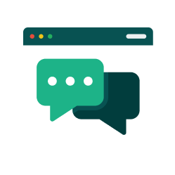 Live chat icon