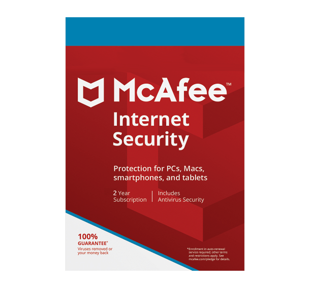 McAfee Internet Security - 2-Year / 1-Device